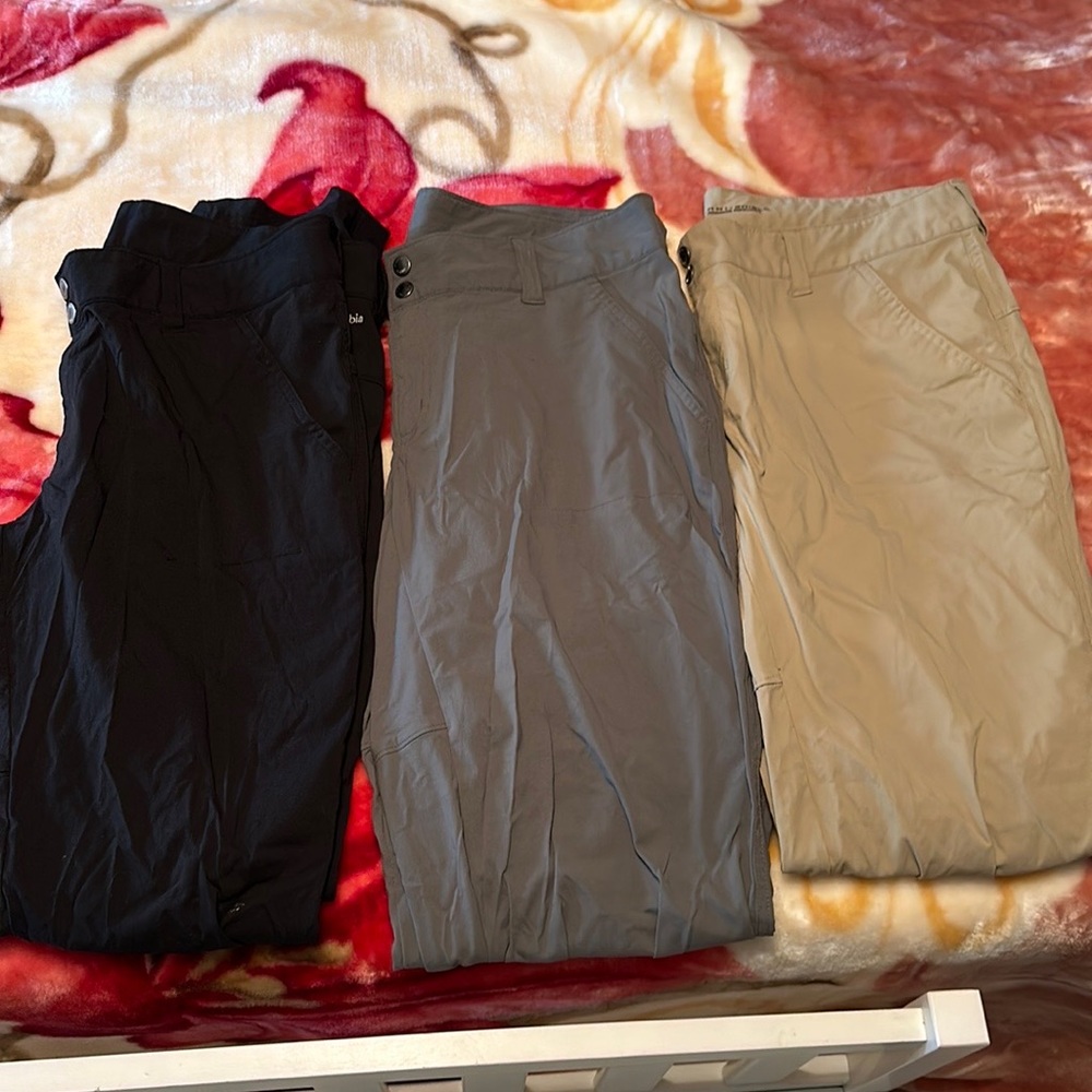 Women’s Columbia hiking pants size 12